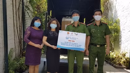 Tuổi trẻ Công an Đồng Nai chung tay phòng, chống dịch bệnh COVID-19