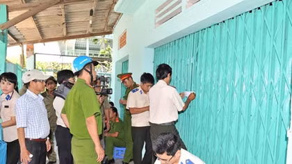 Nguyên tắc niêm phong, mở niêm phong vật chứng