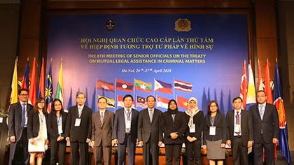 Hội nghị quan chức cấp về Hiệp định tương trợ tư pháp về hình sự giữa các nước ASEAN