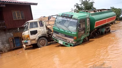 Vỡ đập thủy điện ở Lào: Quánh bùn đất bên trong rốn lũ Attapeu