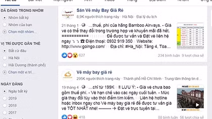Cảnh giác với mánh lừa bán vé máy bay giá rẻ