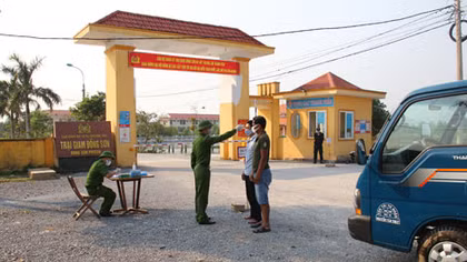Trại giam Đồng Sơn nỗ lực phòng, chống dịch