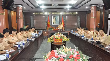 Bàn phương án đảm bảo ATGT tại Tuần lễ cấp cao APEC- 2017