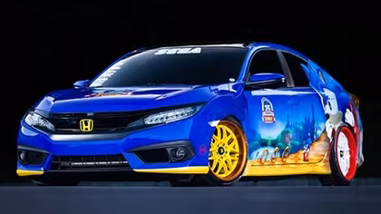 Honda ra mắt phiên bản "Sonic Civic" phỏng theo game Sonic
