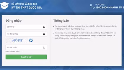 Cách tra cứu điểm thi THPT quốc gia 2018 nhanh nhất