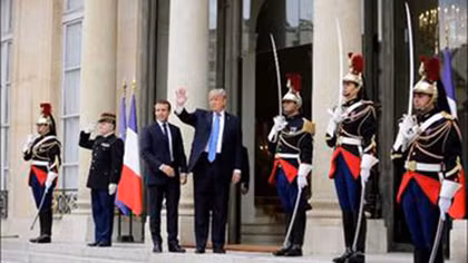 Vị khách đặc biệt của Điện Elysee