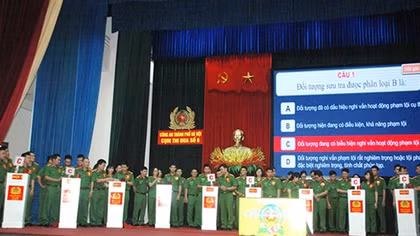 Hội thi Công tác nghiệp vụ cơ bản Cụm thi đua số 6, Công an TP Hà Nội