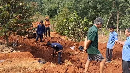 Bình Phước cất bốc, quy tập thêm 10 bộ hài cốt liệt sỹ