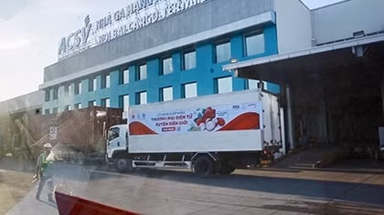 Quả vải Việt xuất khẩu sang châu Âu qua Sàn thương mại điện tử của Viettel Post