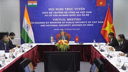 Củng cố mối quan hệ hợp tác giữa Bộ Công an Việt Nam - Hội đồng An ninh quốc gia Ấn Độ