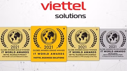 Viettel Solutions đạt giải cao nhất tại IT World Awards 2021