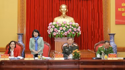 Công tác thi đua khen thưởng là nguồn cổ vũ, động viên cán bộ, chiến sĩ CAND