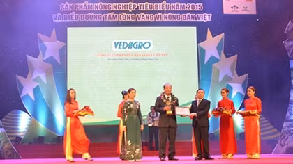 Sản phẩm của Vedan đạt giải thưởng nông nghiệp tiêu biểu