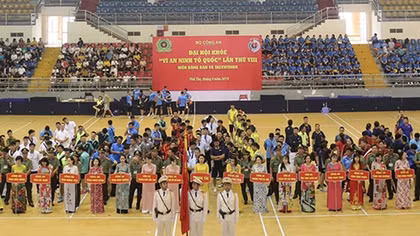 Khai mạc 2 môn trong Chương trình Đại hội khỏe “Vì an ninh Tổ quốc” lần thứ VIII