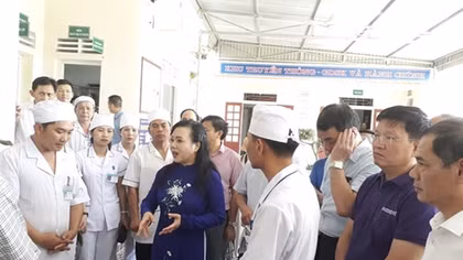 Phát huy Trạm Y tế xã điểm trong việc chăm sóc sức khỏe người dân