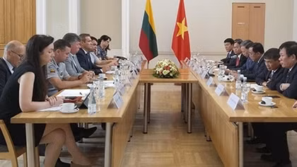Việt Nam – Lithuania tăng cường quan hệ hợp tác hữu nghị truyền thống