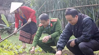 Thượng úy Công an với biệt tài dân vận