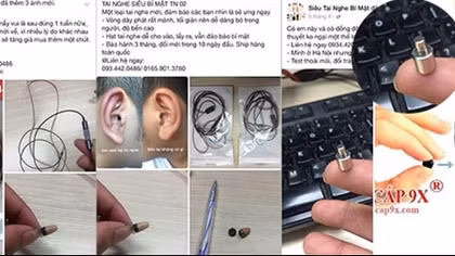 Những chiêu trò gian lận thi cử thời “công nghệ cao”