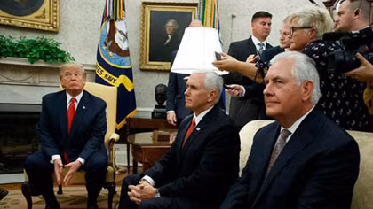 Một năm “vất vả“ của Ngoại trưởng Mỹ Rex Tillerson