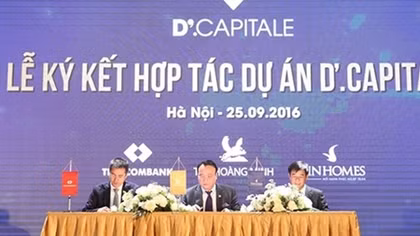 Hợp tác triển khai dự án D’.Capitale