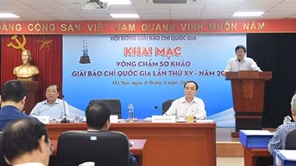 1.823 tác phẩm vào vòng Sơ khảo Giải Báo chí quốc gia năm 2020