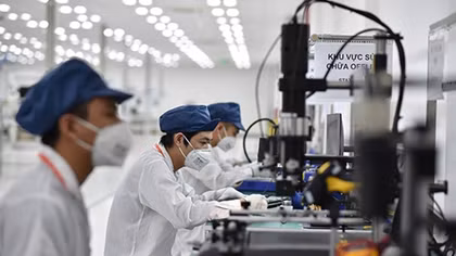 Vingroup động thổ Nhà máy sản xuất điện thoại thông minh