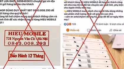 Fanpage bán hàng online "Hieu Mobile" bị tố lừa đảo