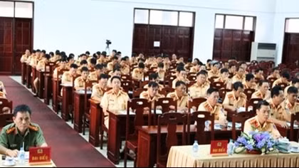 Tập huấn công tác tuần tra kiểm soát và xử lý vi phạm đường thủy