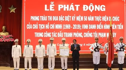 Công an tỉnh Sơn La phát động phong trào thi đua đặc biệt
