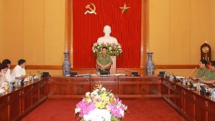 Bộ Công an họp về xây dựng mới các Trường trong CAND