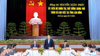 Thủ tướng chỉ ra tam giác vàng cho phát triển Lâm Đồng