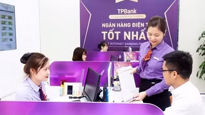 Lãi trước thuế 9 tháng TPBank đạt 2.404 tỷ đồng, tăng 50% so với cùng kỳ