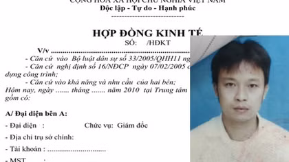 Giám đốc ký hợp đồng chiếm đoạt trên 18 tỷ đồng rồi bỏ trốn