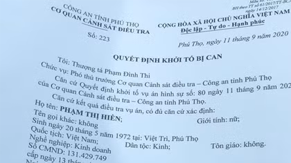 Từ nguyên đơn phiên toà dân sự thành bị can vụ “tín dụng đen”