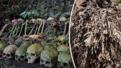 Tập tục mai táng kinh dị ở “đảo sọ người”