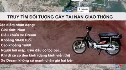 Truy tìm người đàn ông điều khiển chiếc xe Dream “cởi truồng”