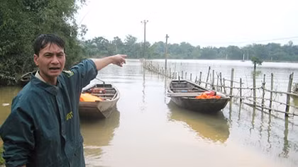Hương Khê sau cơn lũ quét