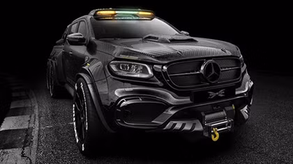 “Quái vật” bán tải 6 bánh Mercedes-Benz X-Class