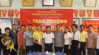 Hải Phòng Khen thưởng VĐV giành huy chương ASIAD 2018
