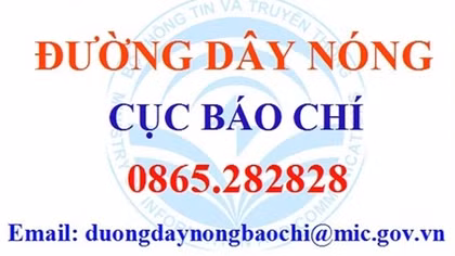 Cục Báo chí thiết lập đường dây nóng