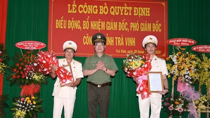 Công an tỉnh Trà Vinh có tân Giám đốc