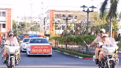 Công an Tiền Giang chủ động tấn công trấn áp tội phạm, đảm bảo ANTT dịp Tết nguyên đán