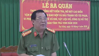 Tổng kiểm tra vi phạm pháp luật về vũ khí, vật liệu nổ và công cụ hỗ trợ
