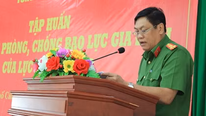 Tổng cục Cảnh sát tổ chức tập huấn phòng, chống bạo lực gia đình