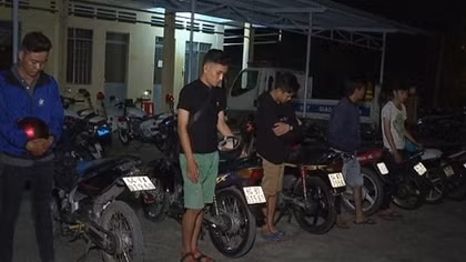 Nổ súng ngăn chặn nhóm thanh niên tụ tập đua xe