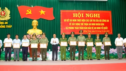 Lan tỏa phong trào toàn dân bảo vệ an ninh Tổ quốc vùng đất Sen Hồng