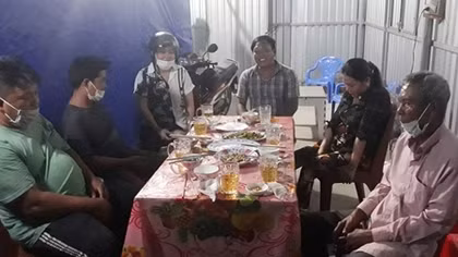 Phạt 6 người ngồi nhậu ở Trà Vinh 90 triệu đồng