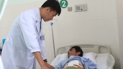 Bác sĩ cứu sống bệnh nhân vỡ lách do tai nạn 