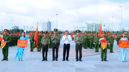 Khai mạc Hội thi điều lệnh, bắn súng, võ thuật CAND – Bảng thi số 9 