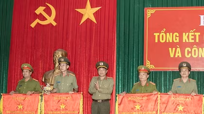 Công an tỉnh Vĩnh Long tổng kết công tác Công an năm 2018